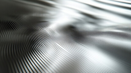 Striped Background,  A close-up image featuring a background of very thin black and white stripes against a silver color, creating a modern and clean design
