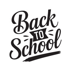 : a-vector-art-illustration-of-a-silhouette-with back to school
