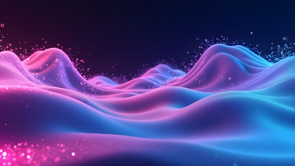 Fototapeta premium Abstract colorful wavy textured background banner, colorful 3d modern abstract background.