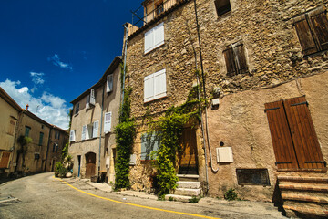 Montauroux town in the Provence region (France)