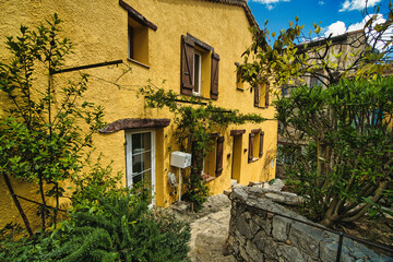 Montauroux town in the Provence region (France)