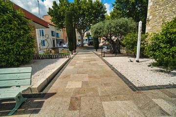 Montauroux town in the Provence region (France)
