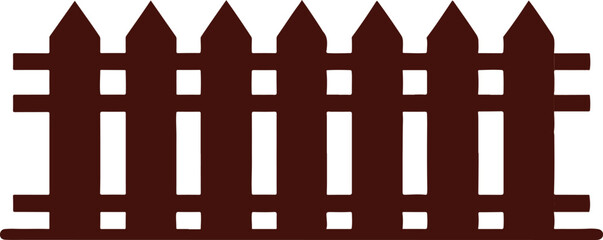 Wooden picket fence, barrier with barbwire, stone balustrade and brick wall. Vector cartoon set of different fences for garden, farm paddock, house terrace, backyard and ranch, garden or farm palisade