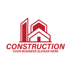 Real estate, real estate business, construction handyman, plumbing, roofing,  electrician, property investment vector eps logo  design