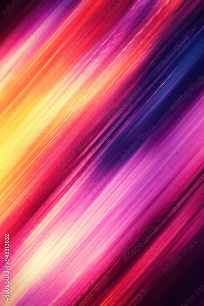 Aufkleber colorful grain pattern, a vibrant gradient background featuring a blurred pattern with grain noise e