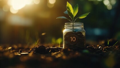 finance and investment concept, invest money, ROI return on investment