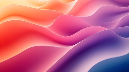 Abstract Colorful Waves Background Design