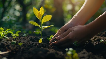 The Seedling in Soil