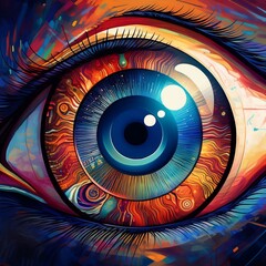 Visualization and reprocessing of an eye 