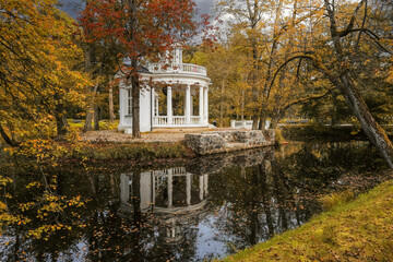 Autumn in the Kemeri park, Latvia
