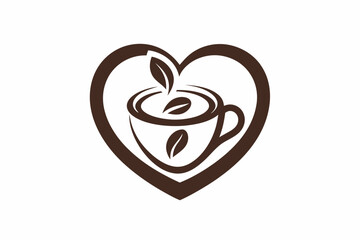 Coffee and love vector illustration 