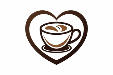 Coffee and love vector illustration 