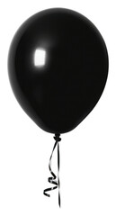 PNG Black balloon on white background