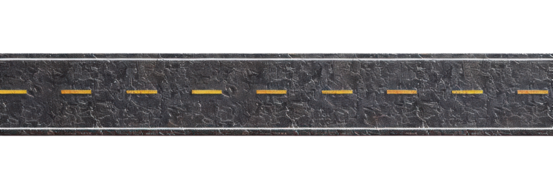PNG Straight asphalt road isolated background