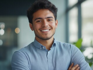 Fototapeta premium Businessman Smiling