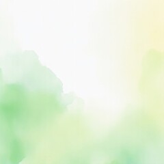 Fototapeta premium Green Pastel Watercolor Digital Paper Background