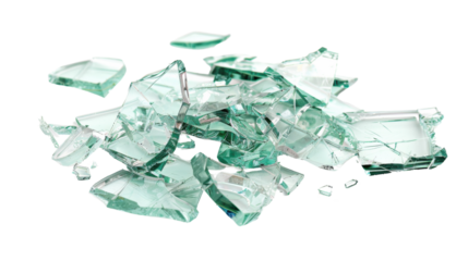 Broken glass