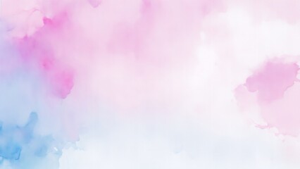 Fototapeta premium Pink watercolor abstract background. Abstract Blue texture Watercolor background