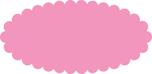 Scalloped Frame Edge Background