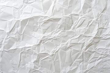 Obraz premium The texture of crumpled white paper.