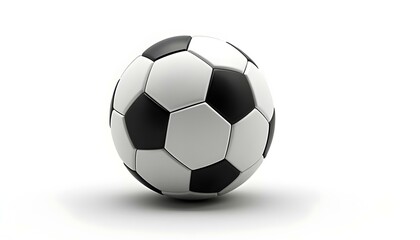 Soccer ball, Football, isolated on white background, clipping path, full depth of field, football on insolate, soccer ball on white background, sports concept, sports background 