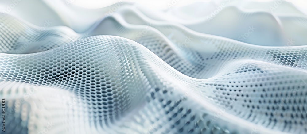 Leinwandbilder modern white and grey background design featuring abstract geometric patterns with subtle blurred pa