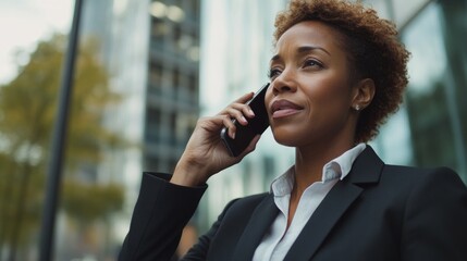 Busy Executive on Phone