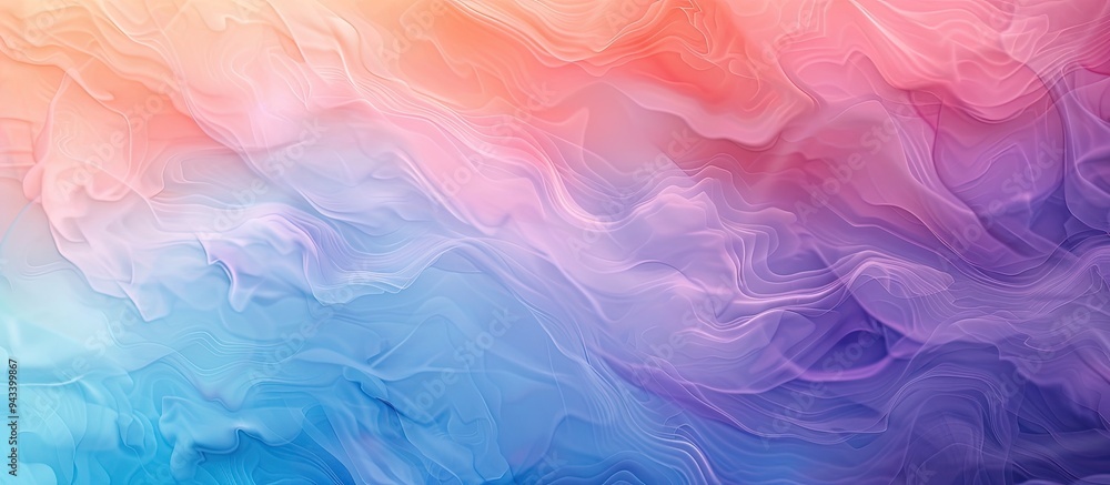 Poster Abstract background with a gradient color blend and grainy texture creating a noise effect that can be used as a copy space image