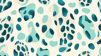 Fototapeta premium Abstract blue and white pattern