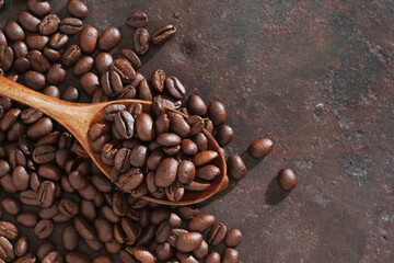 Roasted coffee beans