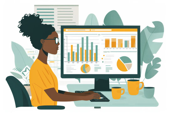 person reviewing a detailed budget spreadsheet financial planning and analysis