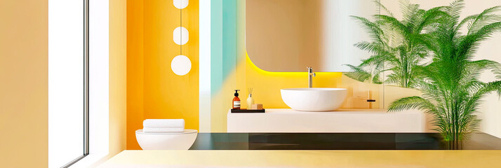 Badezimmer mit einer Badewanne 