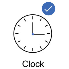 Clock icon, Precision Timekeeping with Elegant Clock Designs, Reliable Clocks for Accurate Time Management