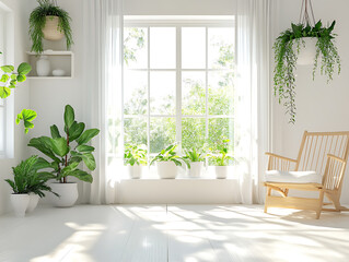 Minimal modern living Room design with perfect lighting home