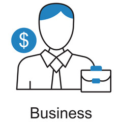 Business icon, Innovative Business Solutions for Corporate Success, Empowering Enterprises with Smart Business Strategies