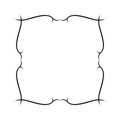 decorative frames. retro ornamental frame, vintage rectangle ornaments and ornate border.