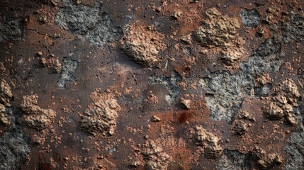Rusty appearance on concrete wallpaper and backdrop