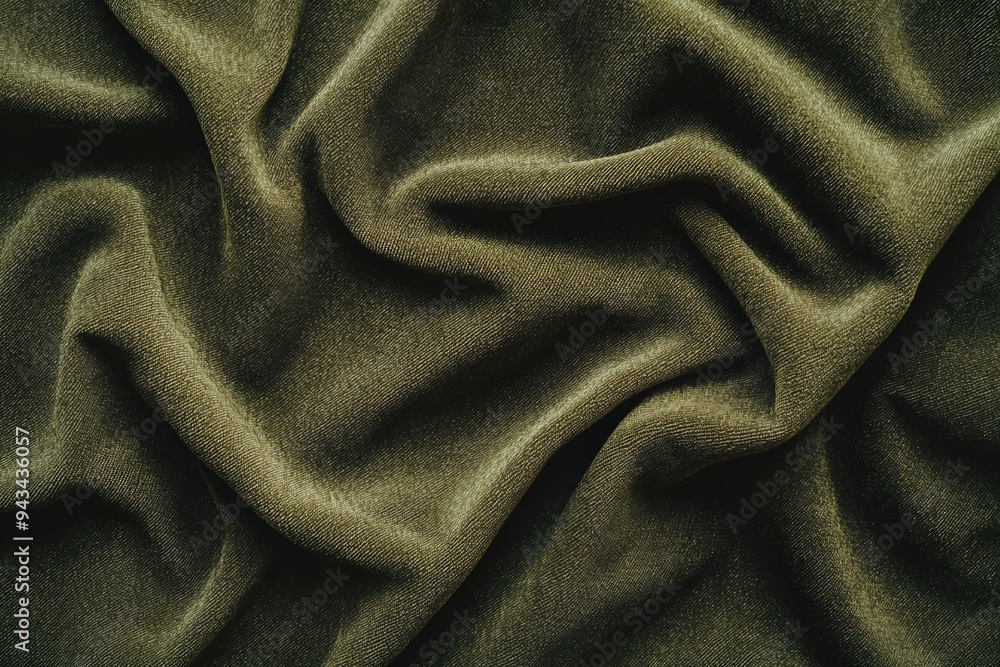 Canvas Prints close up of green fabric