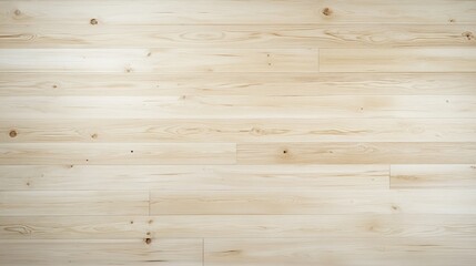 Fototapeta premium Top view of a light pine wooden floor with a matte finish, ideal for minimalist and Scandinavian design themes
