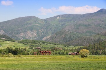 Steamboat Springs, Colorado landscape