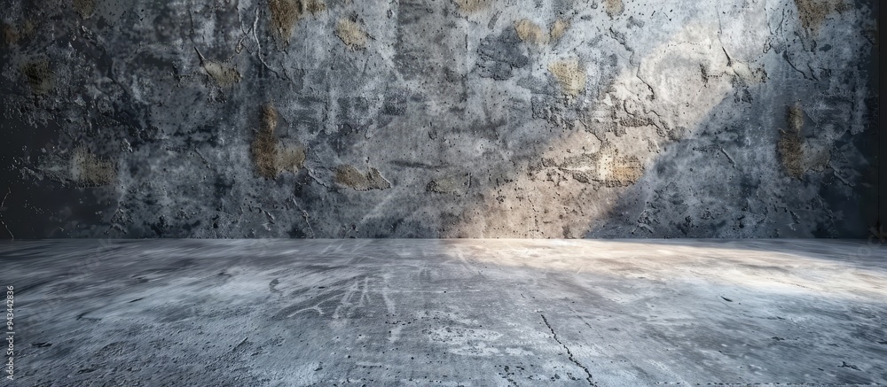 Leinwandbilder free textured concrete background with ample copy space image for product or ad wording design