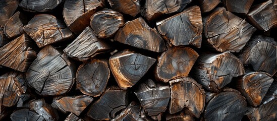 Wooden texture providing a suitable background for copy space image