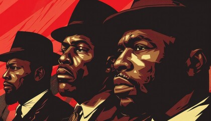 Obraz premium African American History Month