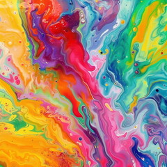 abstact colorful paint