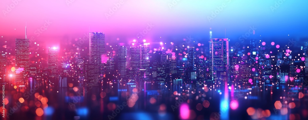 Aufkleber perfect background for tech processes, neural networks, stocks, data transfers, digital storage, mul