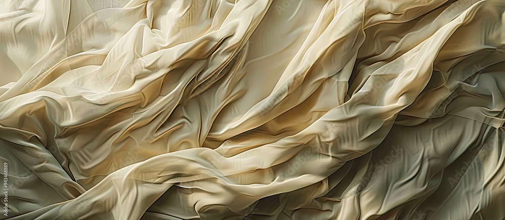 Leinwandbilder old wrinkled cloth showing endurance despite being dull on the surface making it perfect for a copy 