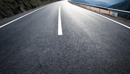 Obraz premium asphalt road close up background