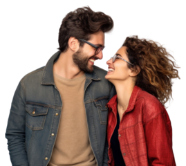 PNG Couple hugging laughing adult white background.