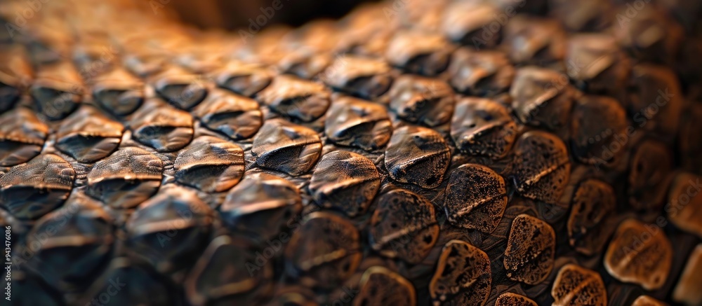 Leinwandbilder canvas with a scaly texture in a close up copy space image