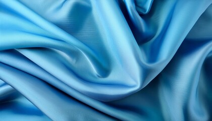 Obraz premium light blue satin silk fabric texture background